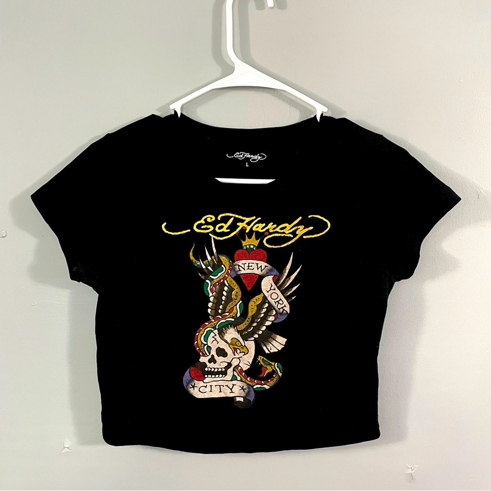 Ed Hardy Cropped T-shirt